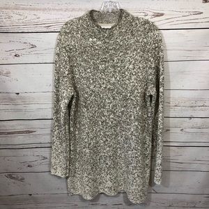 J Jill PureJill Ombre Mockneck Tunic Pullover Sz L